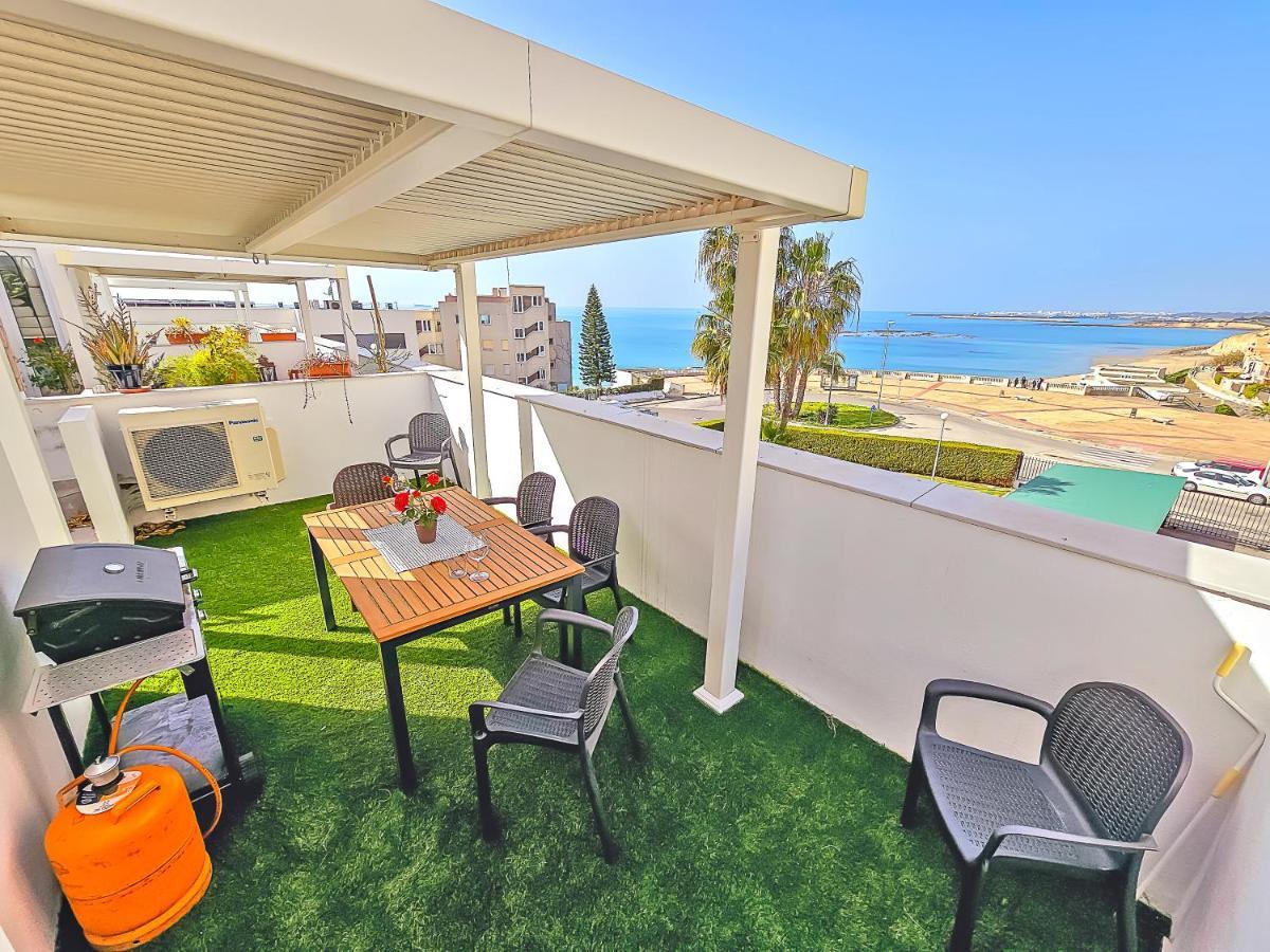 Oceanfront Duplex With A Rooftop Pool And Terrace El Puerto de Santa María Exteriör bild